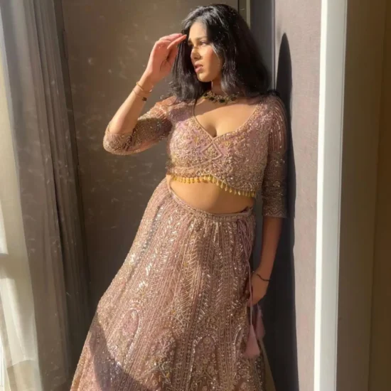 The Pastel Pink Lehenga